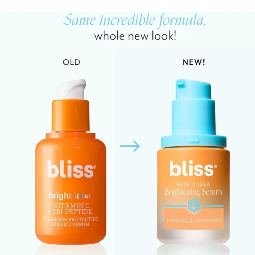 Bliss Bright Idea Brightening Serum with Vitamin C & Tri-peptides, 15ml, New - Picture 3 of 10